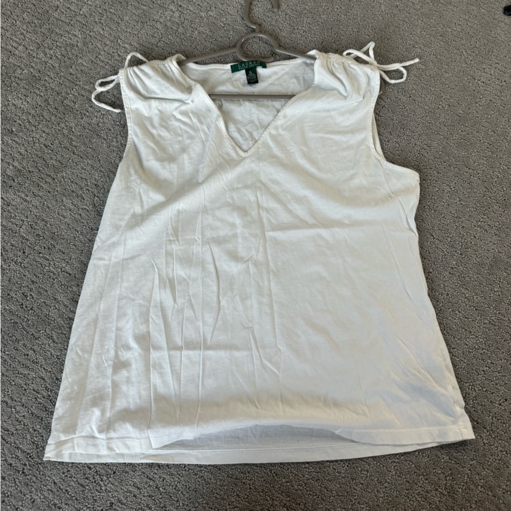 Ralph Lauren White Blouse